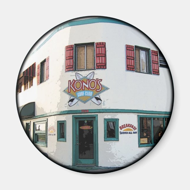 Íman Cafe Pacific Beach do Kono (Frente)