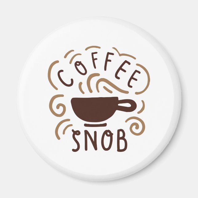 Íman Café Snob (Frente)