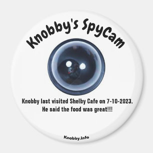Íman Café SpyCam Shelby de Knobby