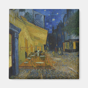 Íman Cafe Terrace at Night by Vincent van Gogh 