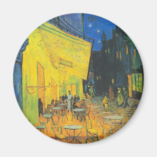Íman Café Terrace Cena de Rua Francesa de Van Gogh