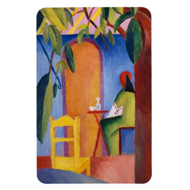 Íman "Café Turco" Magneta de arte (Vertical)