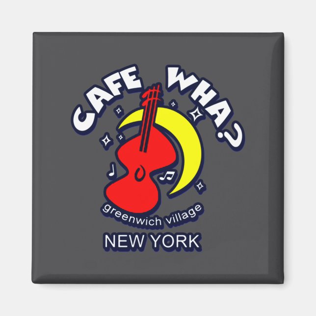 Íman Cafe Wha The New York City Folk Music Scene  (Frente)