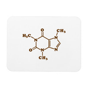 Íman Cafeína - Café - Fórmula Química Molecular