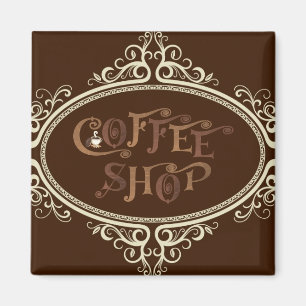 Íman cafetaria glamoroso