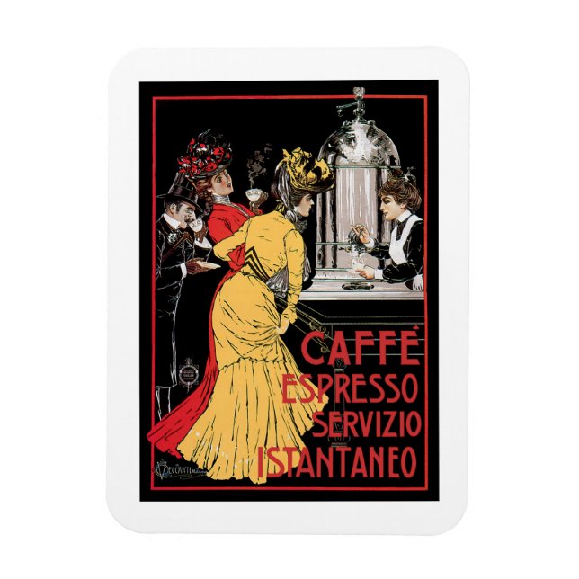 Íman Caffe Espresso (Vertical)