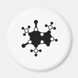 Íman Caffeine Molecule