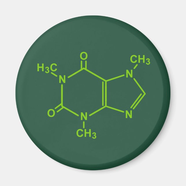 Íman Caffeine Molecule (Frente)