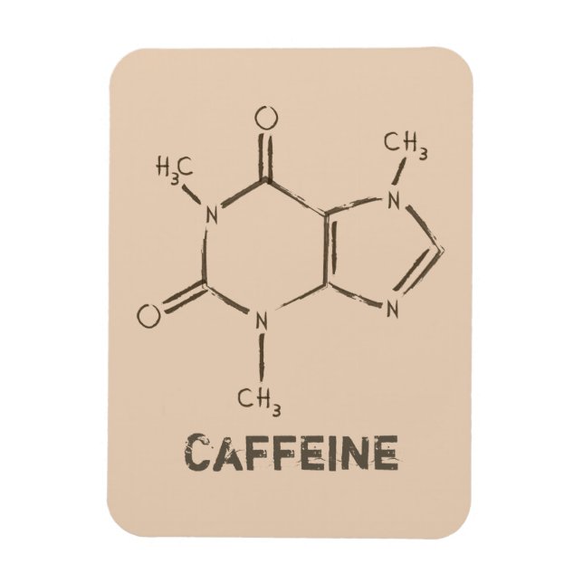 Íman Caffeine Molecule (Vertical)