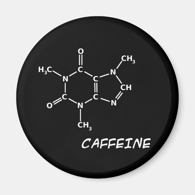 Íman Caffeine Molecule Magnet (Frente)