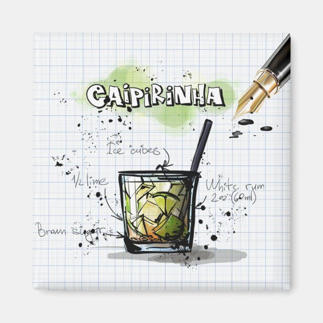 Íman Caipirinha (Frente)