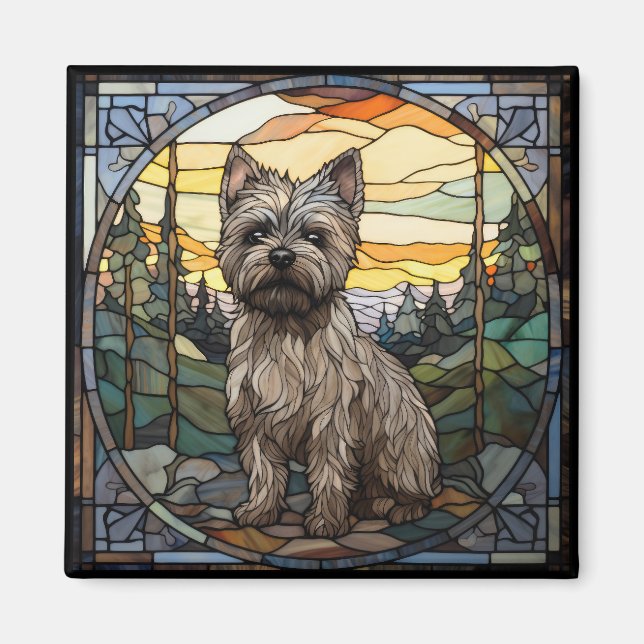 Íman Cairn Terrier Dog (Frente)