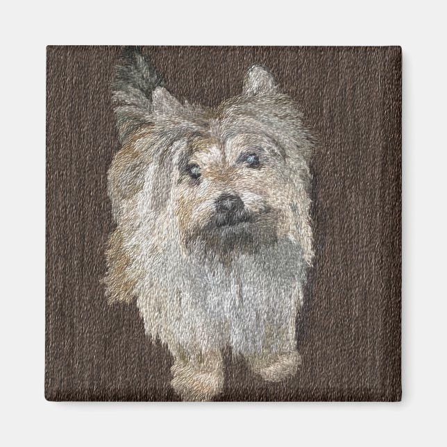 Íman Cairn Terrier Magnet (Frente)