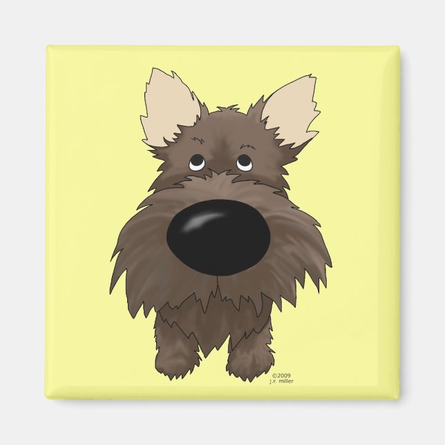 Íman Cairn Terrier Magnet (Frente)