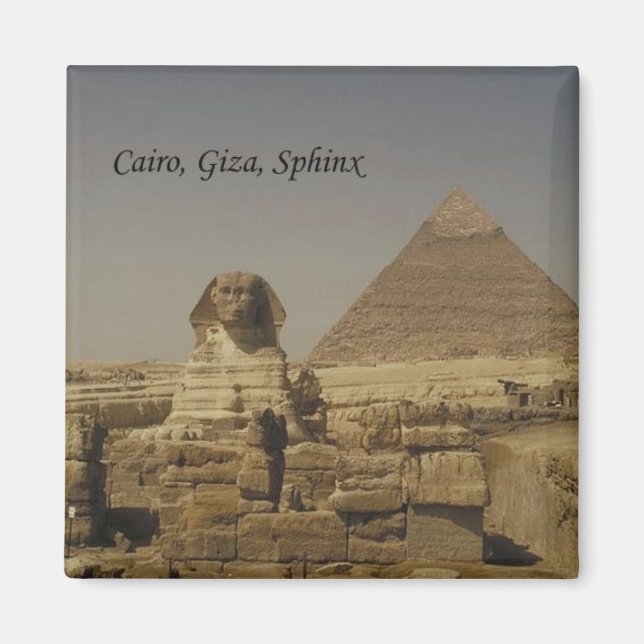 Íman Cairo, Giza, The Sphinx (Rua.K.) (Frente)