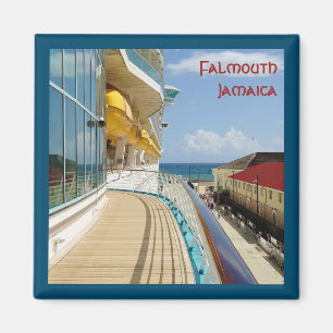 Íman Cais do cruzeiro de Falmouth limitado