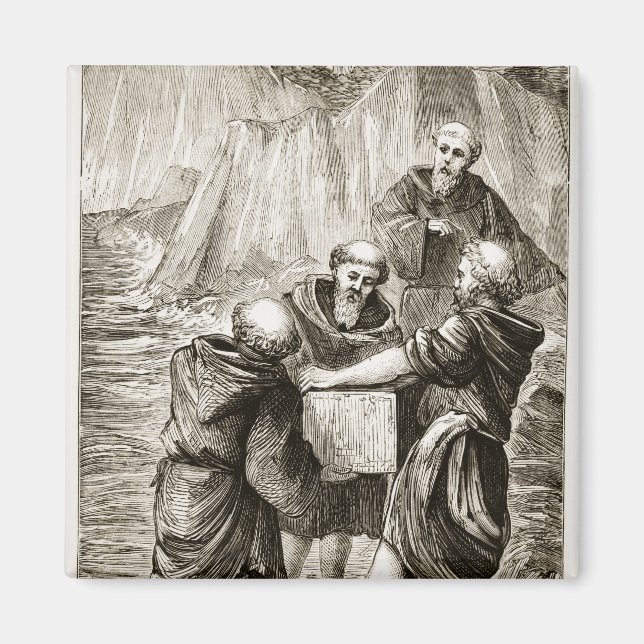 Íman Caixa de Brigit, de "Trias Thaumaturga", ou (Frente)