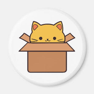 Íman Caixa de cartão dentro