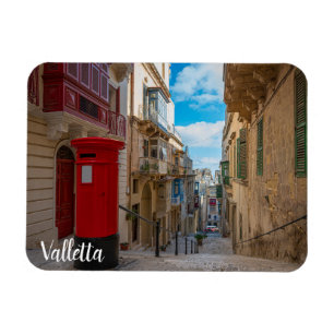 Íman Caixa de correio de Red Vintage em Malta