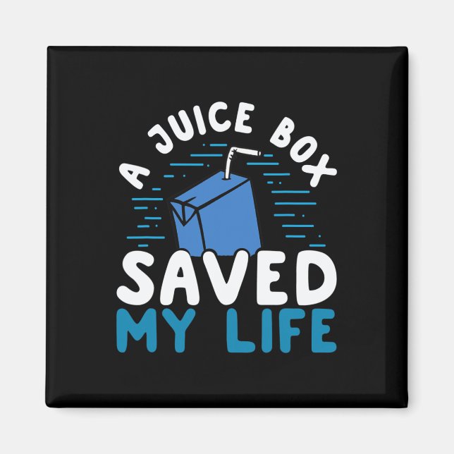 Íman Caixa de Juice de Sensibilização para Diabetes Tip (Frente)