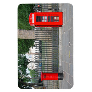 Íman Caixa de posto e cabine telefônica de Londres