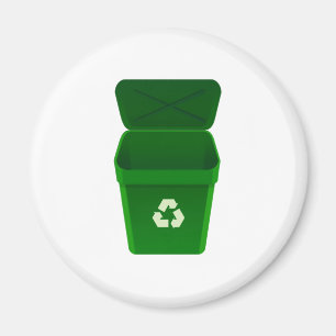 Íman Caixa de reciclagem