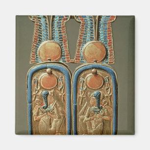 Íman Caixa do Unguent no formulário de um dobro real