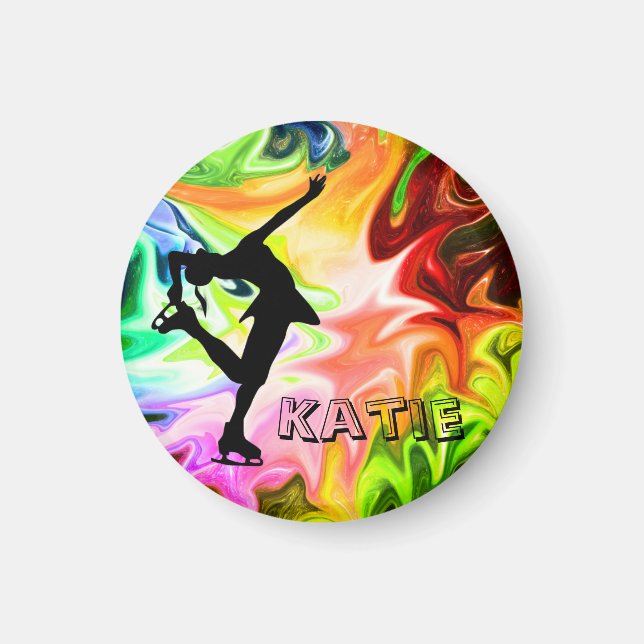 ÍMAN CAIXA LÍQUIDA E SKATER (Frente)