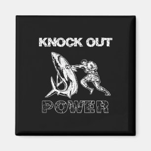 Íman Caixa Vintage Homem Knock Out Power, Melhor Boxe K