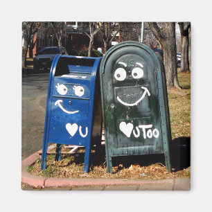 Íman caixas de correio de amor: Eu te amo