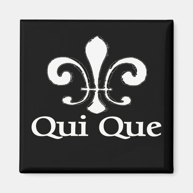 Íman Cajun French Who Dat (Frente)