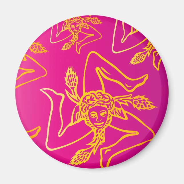 Íman Calamita Color TRINACRIA (Frente)