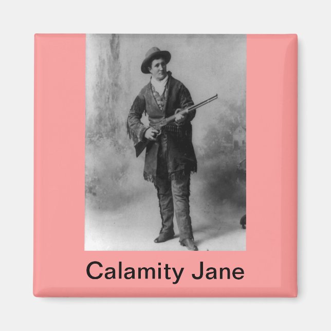 Íman Calamity Jane Portrait (Frente)