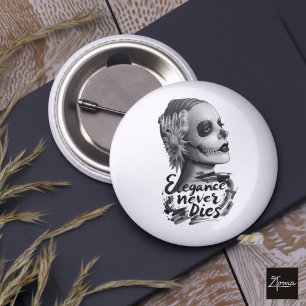 Íman Calavera Monocromática
