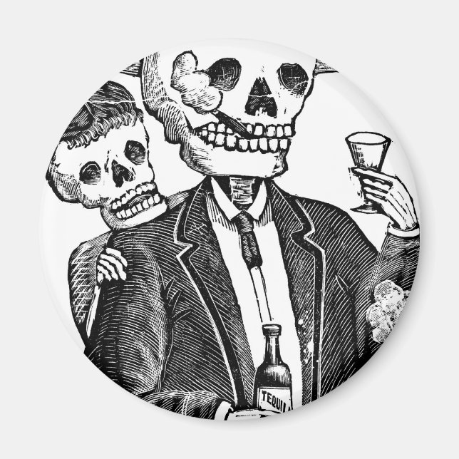 Íman Calaveras de Guadalajara, México (Frente)