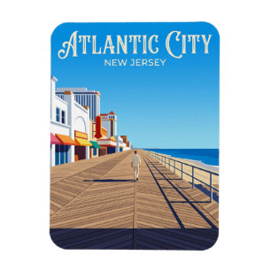 Íman Calçada de Atlantic City EUA