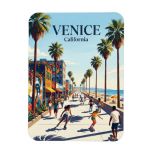 Íman Calçada de Venice Beach Califórnia