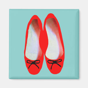 Íman calçado vermelho