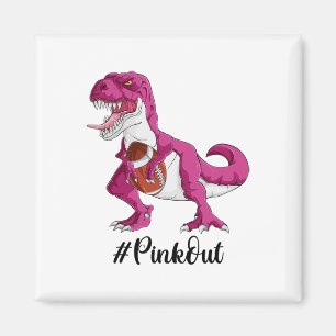 Íman Calçados de Dinossauro Rosa Boys Awarenes de Cance