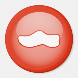 Íman Calçados de madeira holandeses