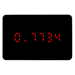 Íman Calculadora de LED Hello 0,7734