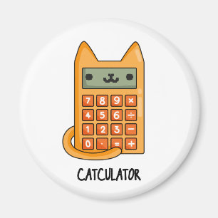 Íman Calculadora Funny de Gato