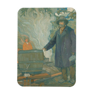 Íman Caldeira Branca de Moonshiners Florestais