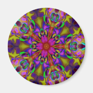Íman Caleidoscópio Apofílise Arte Fractal - II