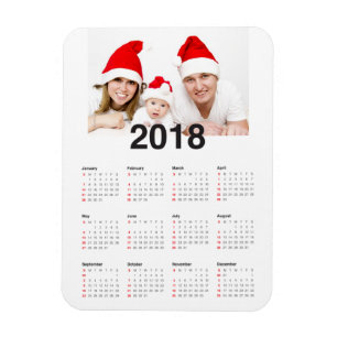 Íman Calendário 2018 com Foto