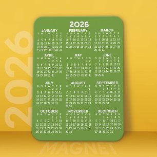Íman Calendário 2025 - Mínimo Básico