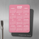 Íman Calendário de Exibição de Ano de Cheio 2023 - Míni<br><div class="desc">Adicione a sua foto a este calendário do ano de cheio divertido 2023 - perfeito para ser usado na sua cozinha ou no escritório doméstico. Um calendário mínimo básico de 12 meses com um fundo de cor sólida.</div>