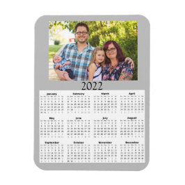 Íman Calendário de Fotos Personalizado 2022 Ímã Mini