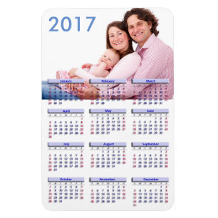 Íman Calendário De Miniímagos 2017 Da Família Cóta Pic