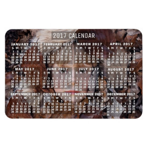 Íman Calendário mensal 2017  Adicionar Foto